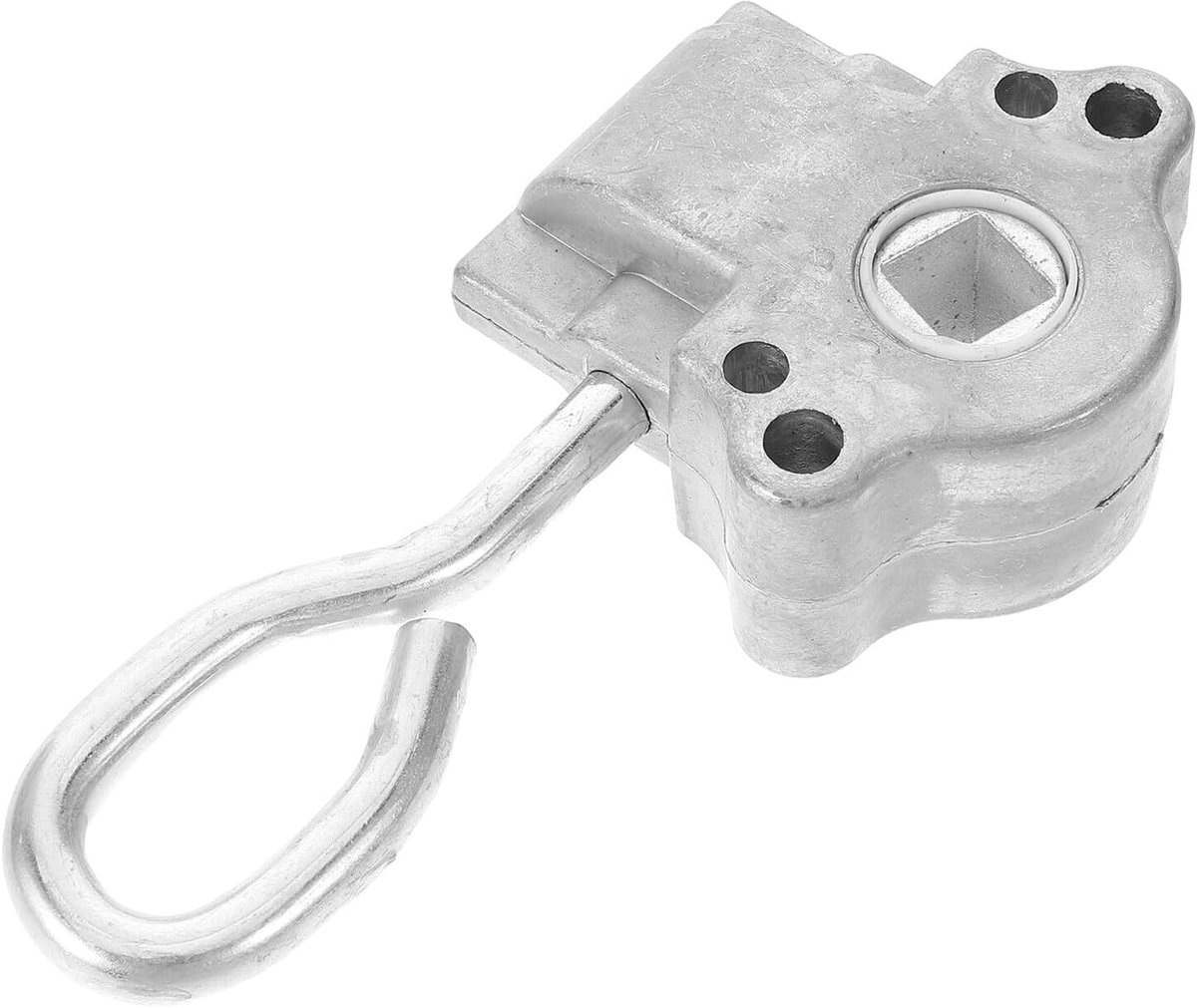 Luifel Draaipunt - Opwindmechanisme Onderdeel - Terrasluifel Bedienen - Ergonomische Bediening - 155 cm - Zilver