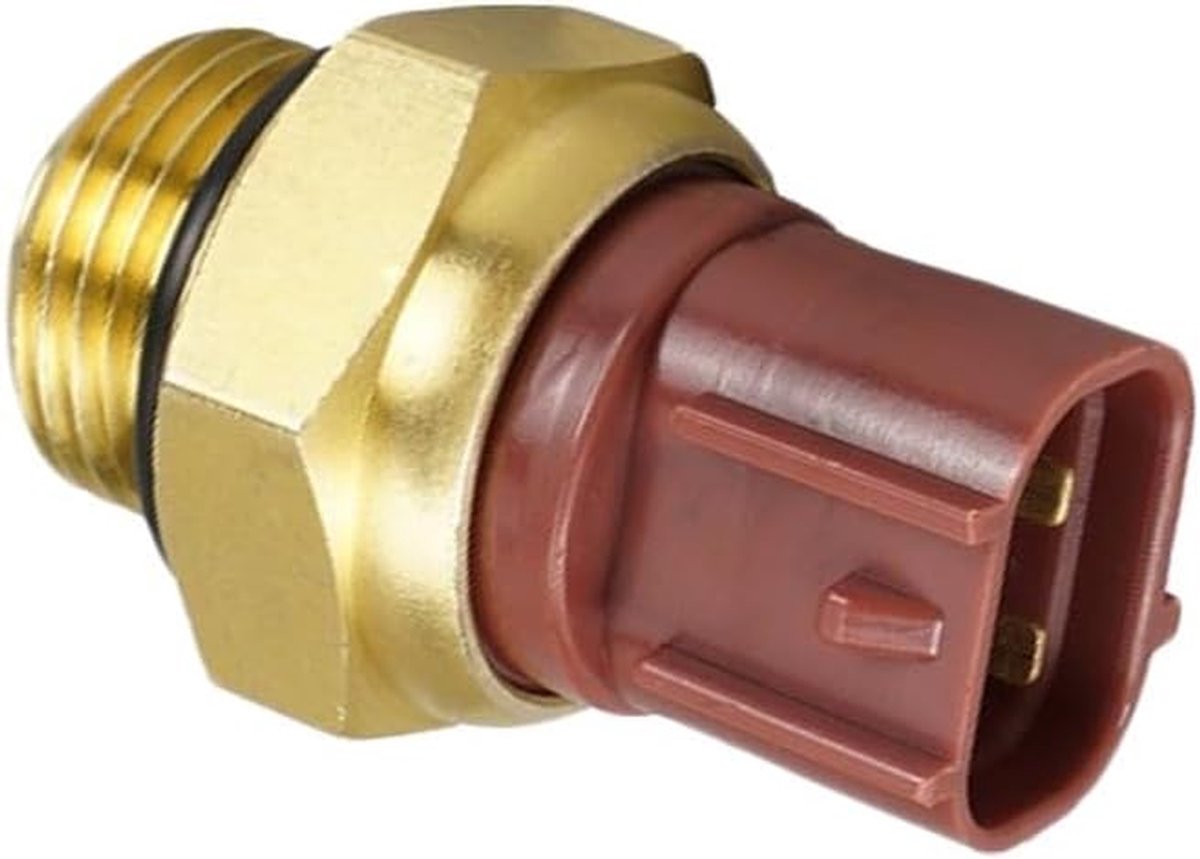 Radiator Ventilator Schakelaar - Warmte Sensor - Motor Koeling - Directe Vervanging - 5x2x2 cm - Zwart