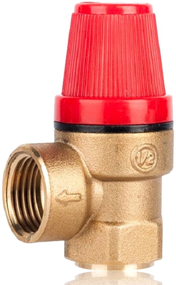 Store_8 - 1/2 inch veiligheidsventiel - Messing drukregelventiel - Compact en