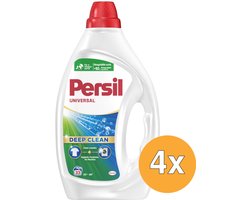 Persil Gel Universal - Vloeibaar Wasmiddel - Krachtige Vlekverwijdering - Voordeelverpakking - 4 x 33 Wasbeurten