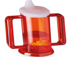 HandyCup Rood met deksel