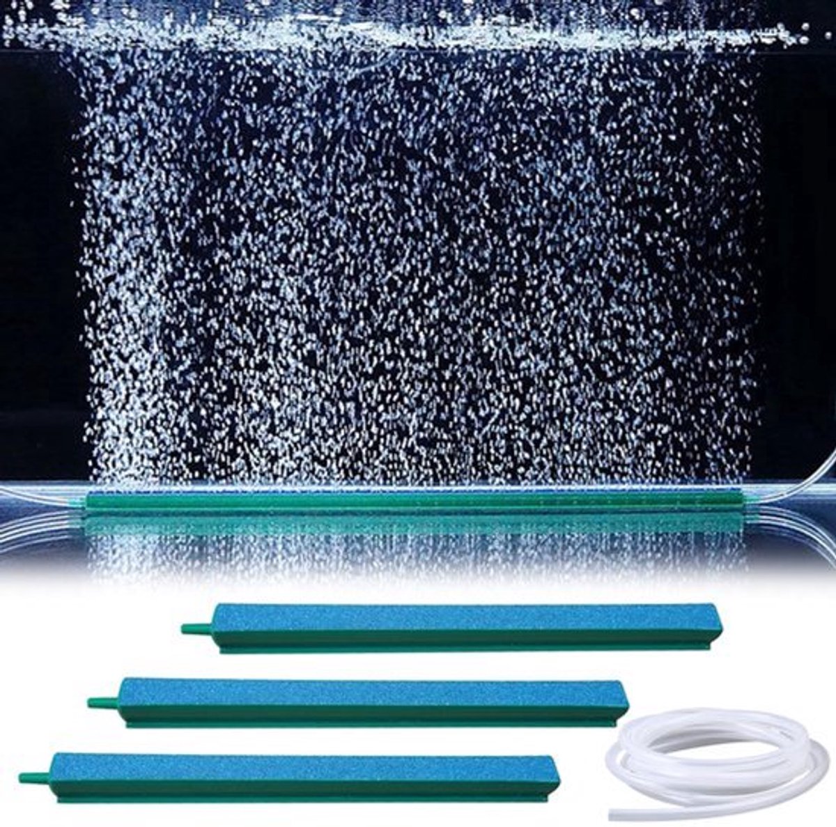 Allecto - Zuurstofblaasstrips - Aquarium Luchtsteen - 30 cm