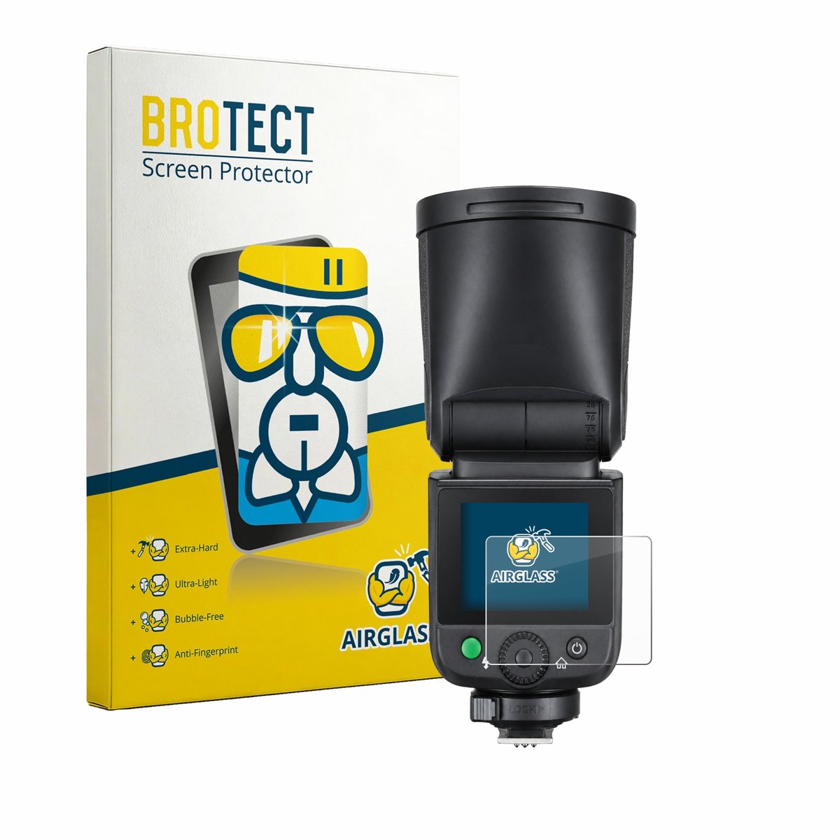 Screenprotector voor Godox V1 mid Beschermglas transparant