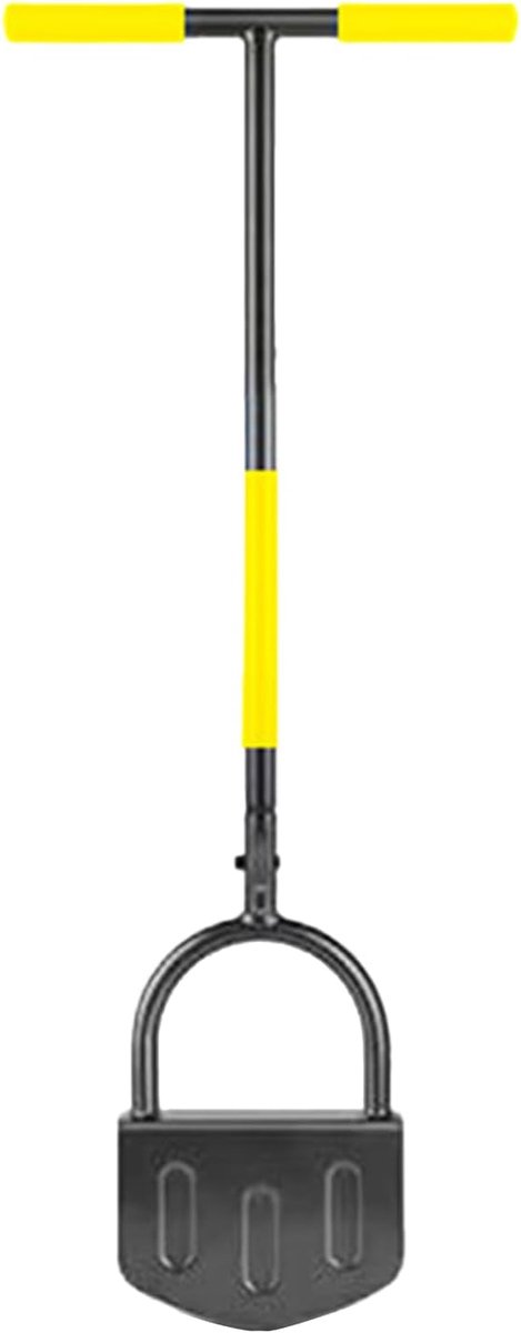 Handmatige randsnijder - Gazon trimmer - Gazonranden vormen - Brede voetplaten - 436 cm - Zwart