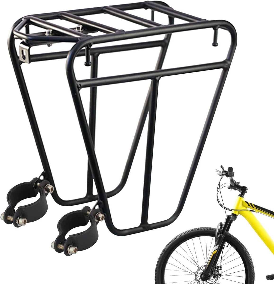 Fietsendrager - Bagagedrager Fiets - Outdoor Avonturen - Stabiel Montagesysteem - 25 kg Draagkracht - Zwart