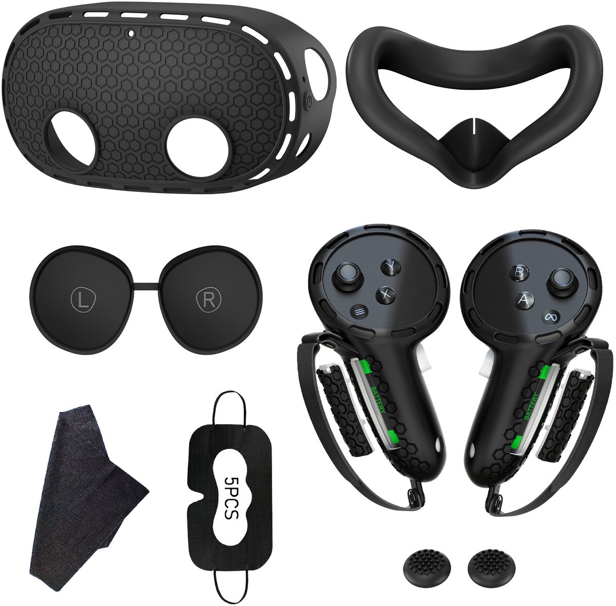 7-delige VR-accessoireset voor Meta Quest 3S