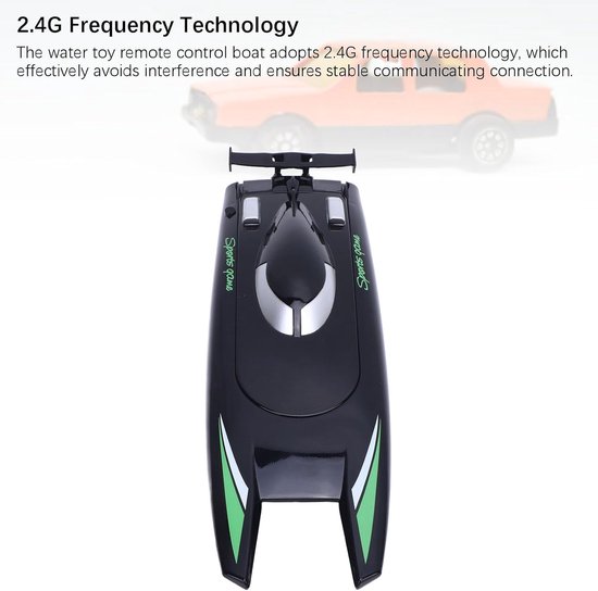 Op afstand bestuurbare boot - Speedboot waterspeelgoed - Buiten spelen - 2.4G stabiele frequentie — afbeelding 3