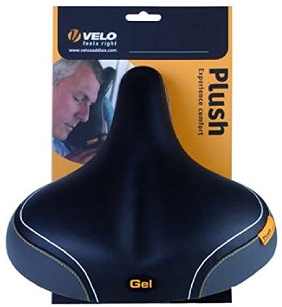 Solidchoice - Comfortabel Gel-Fietszadel met Veerondersteuning
