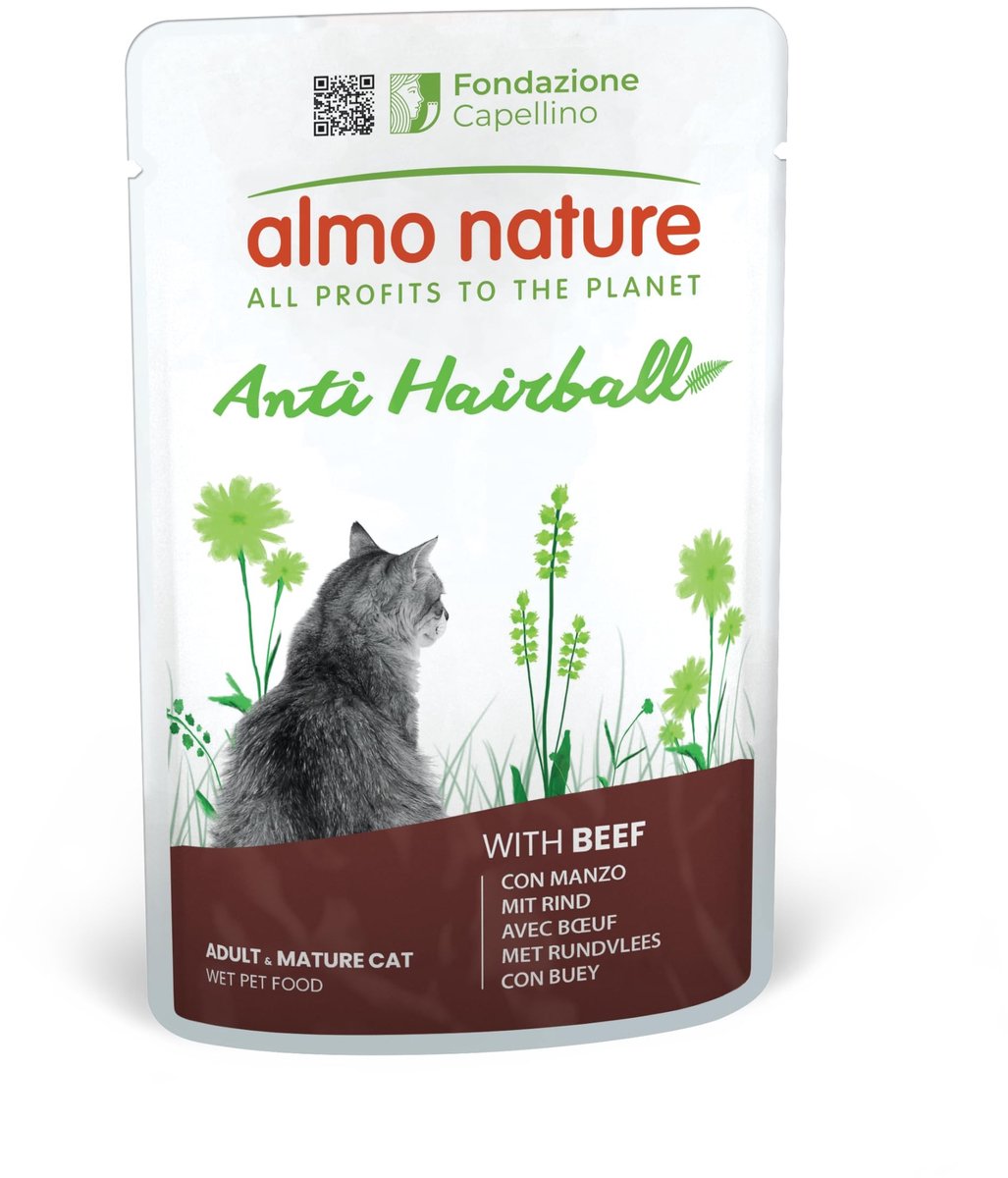 Solidchoice - Anti-Haarbal Naturlijke Kattenvoeding met Rund - 30 x 70 g