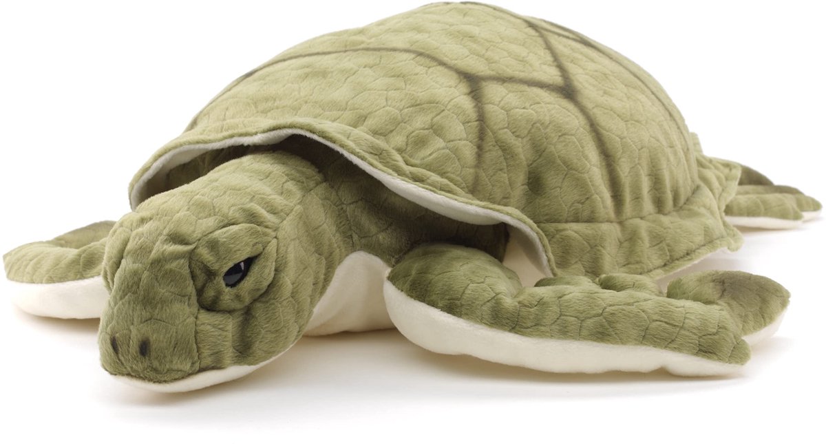 Solidchoice - Groene Zeeschildpad, 55 cm Pluche Knuffel