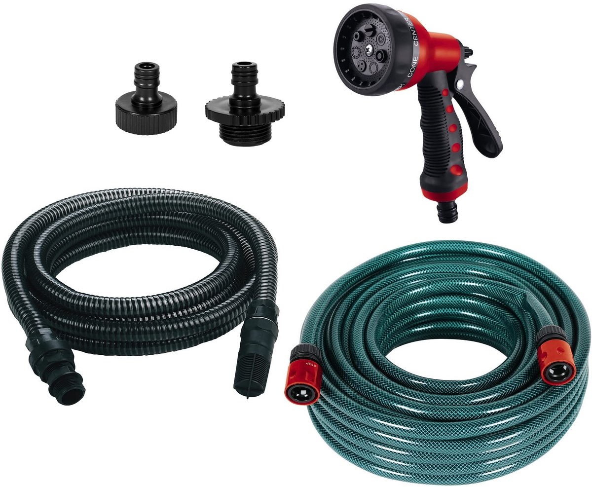 Solidchoice - 5-Delige Zuig- en Tuinslang Set voor Pomptoebehoren