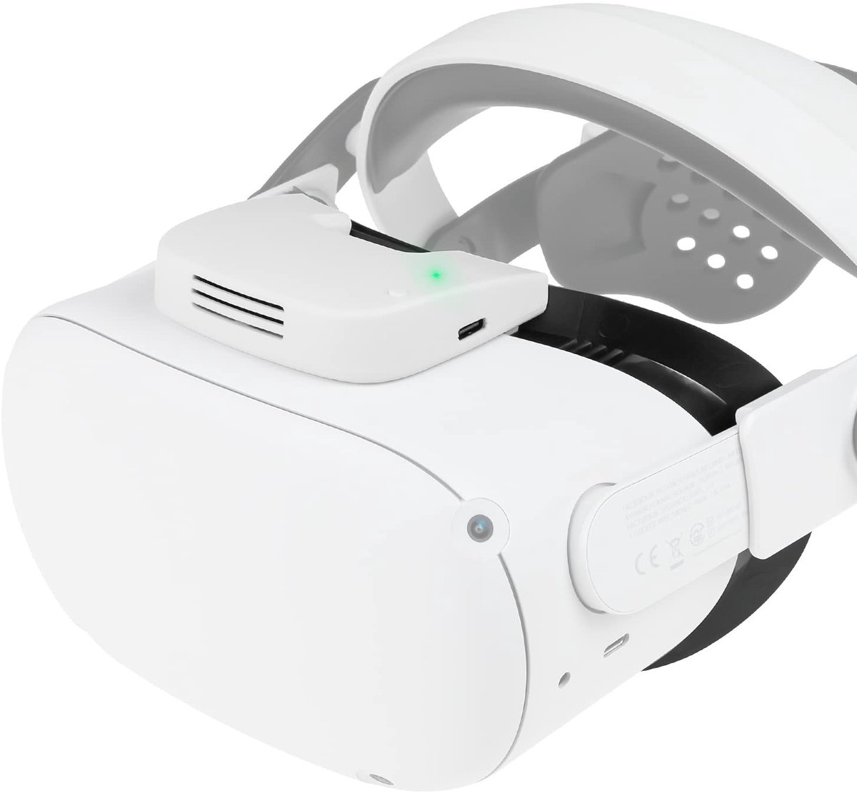 Solidchoice - Ventilator voor Quest 2 met Luchtcirculatie en Zweetbestendige Interface