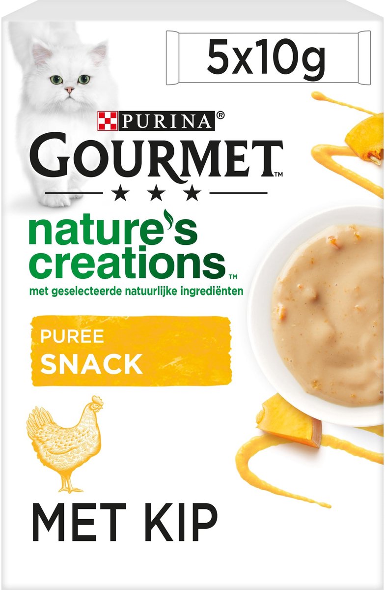 Solidchoice - Natuurlijke Puree met Kip voor Volwassen Katten