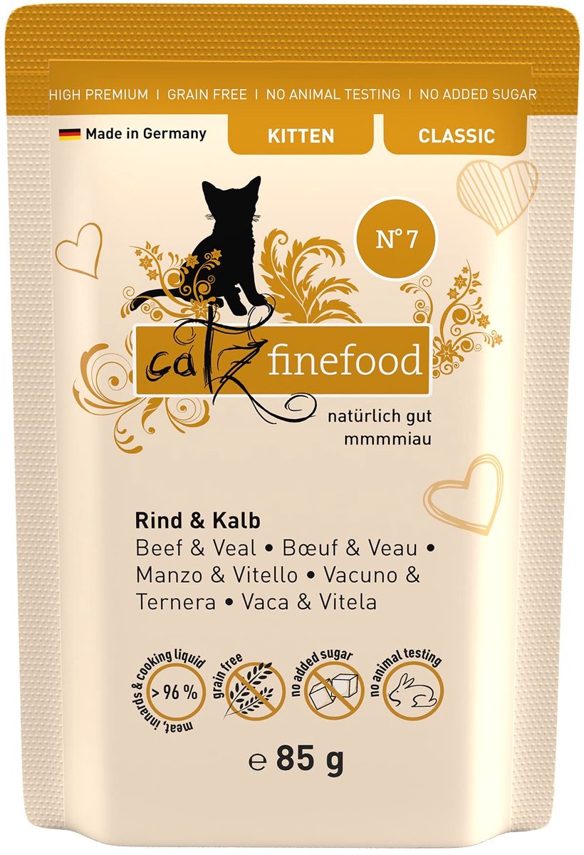 Solidchoice - Natvoer voor Kittens met Rundvlees en Kalf