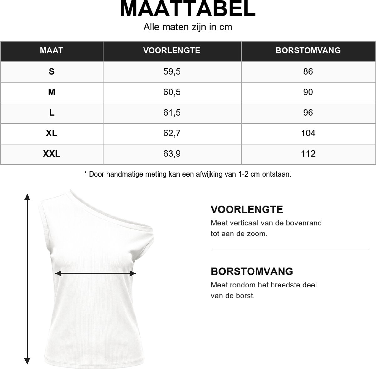 Imily Bela Dames One Shoulder T-shirt met Korte Mouwen