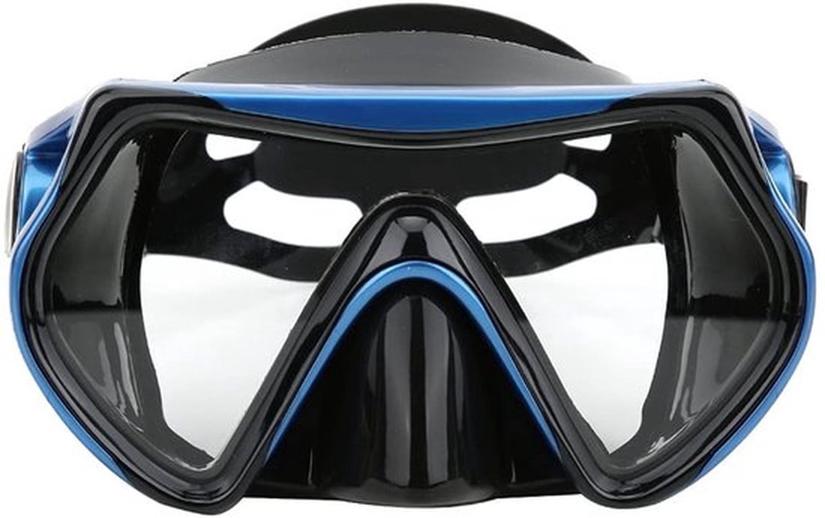 Duikbril met verstelbare hoofdband - Snorkelduikbril - Anti-condens lenzen - Schokbestendig - Siliconen gezichtsrok - Breder zicht - Snorkelmasker
