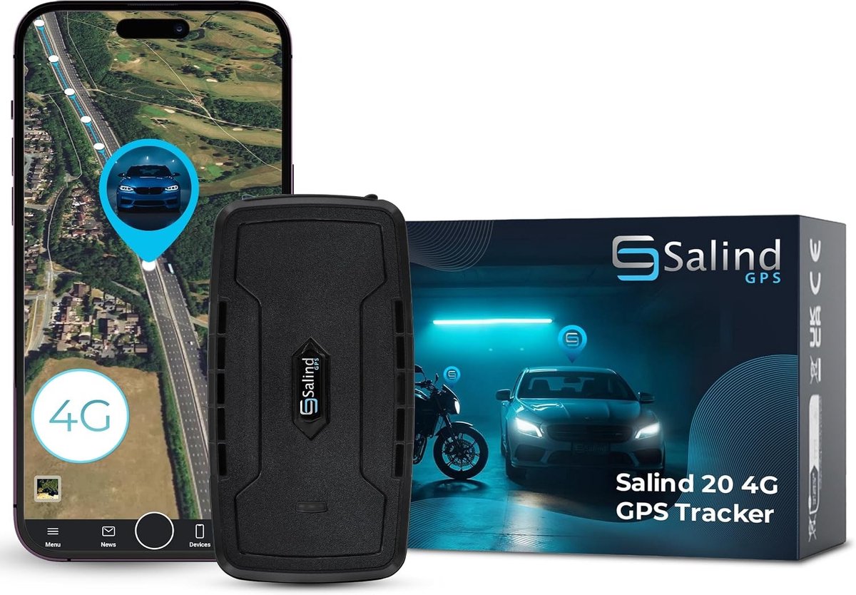 Magnetische GPS Tracker - 4G - Batterijduur 180 dagen - Voor Auto's en Machines