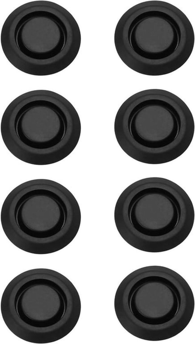 Rubberen bodem afvoerpluggen - Autochassis - Waterdicht - Stofdicht - Rubberen stopper - Vervangende plug 55177482AA - Geschikt voor autochassis - Zwart - 8-delige set