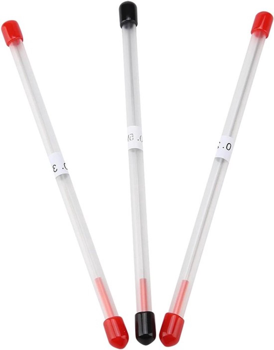 Set van 3 RVS Airbrush Naalden 0.2mm, 0.3mm en 0.5mm - Vervangingsaccessoires voor Precisiewerk en Schilderen