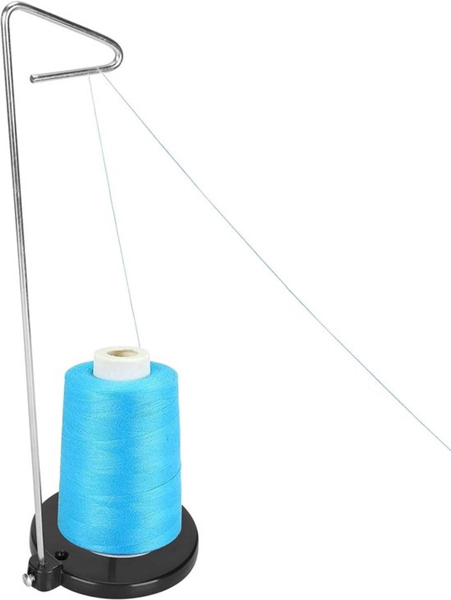 Borduurmachine Naaien - Draadstandaard - Universele Kegelspoelhouder - Plastic Basis - Metalen Basis - Geschikt voor Naaimachines - Stevige Basis met Diverse Functies