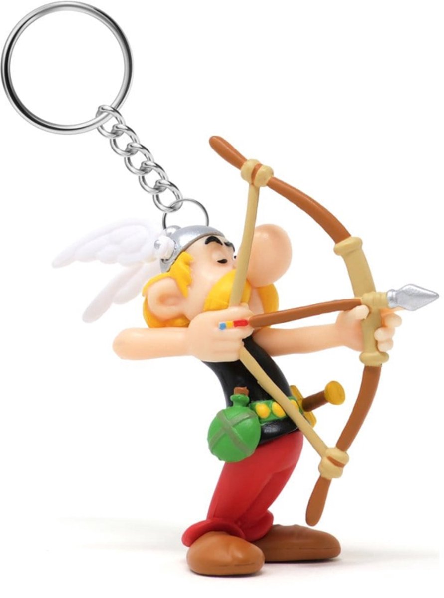 Plastoy Asterix Keychain Bow Shooting Keyrings