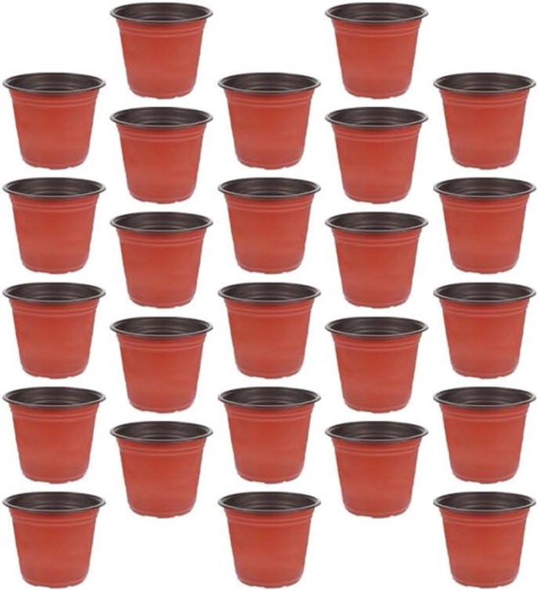 Plantenkweekpotten - 150 stuks voor kleuterschool | Boomschulpotten en bloempotten voor buiten | Herbruikbare bloemenmanden