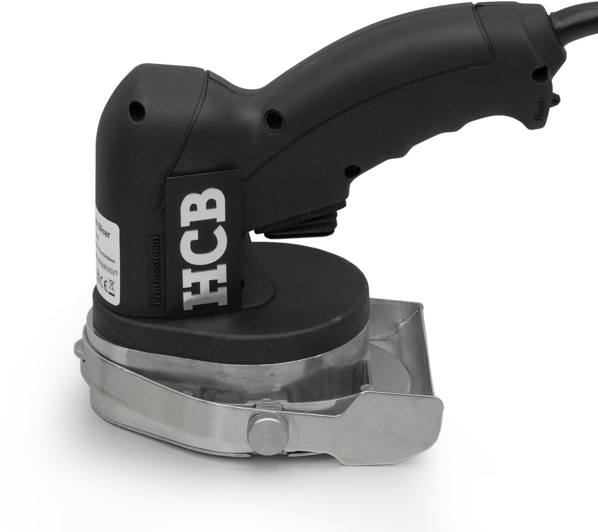 HCB® - Professioneel Horeca mes voor Doner of Kebab - 60 kg/dag - 230V - RVS / INOX - Dönermes - Kebab maker machine - 12.5x14.5x17.5 cm (DxBxH) - 0.80 kg - 1667
