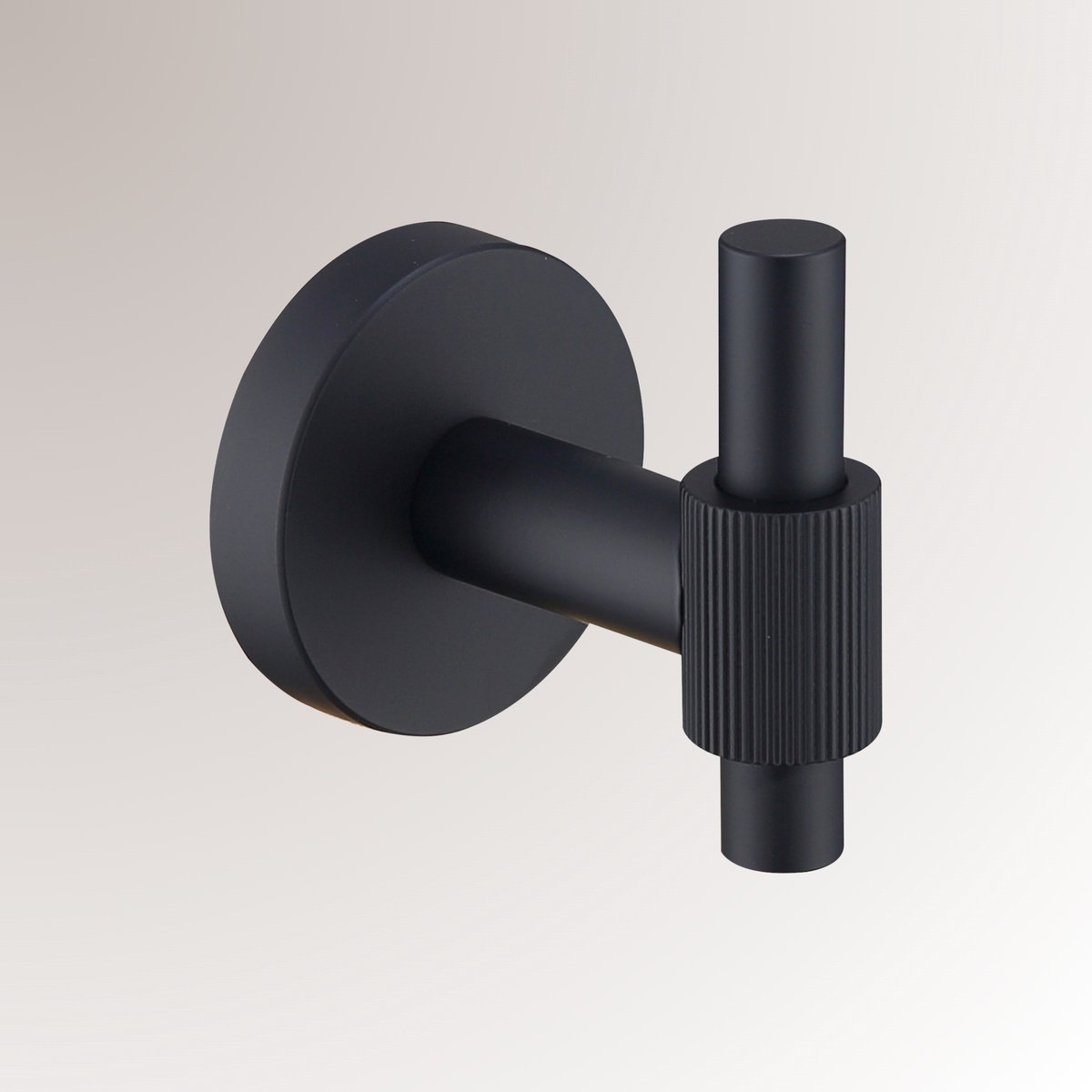 Handdoekhaak Sanitado Industry High End in mat zwart