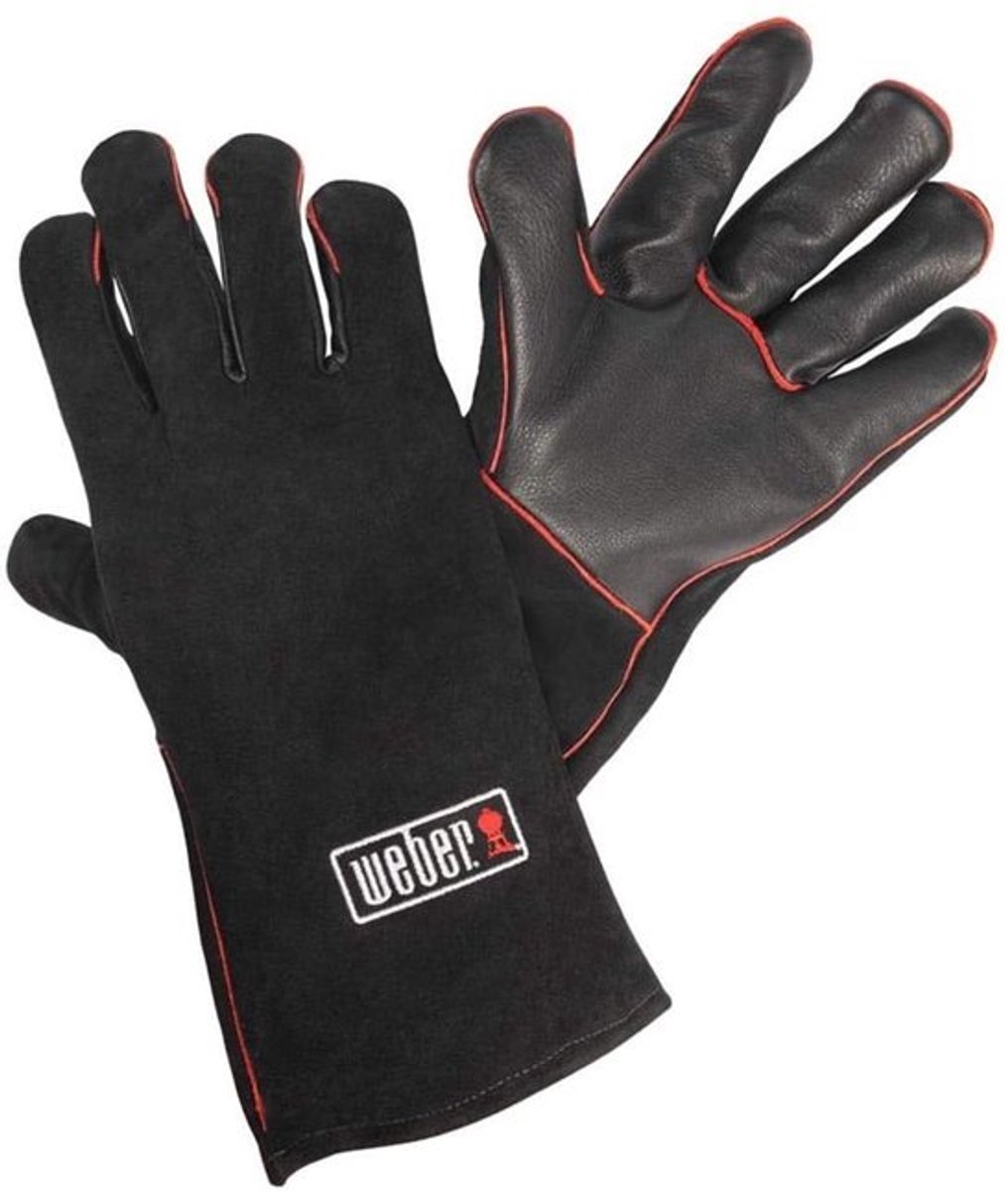 Handschoenen - Hoogwaardige BBQ Handschoenen - Leren Handschoenen - Stevige Grip - Handig Lusje - Premium Kwaliteit - Barbecuehandschoenen