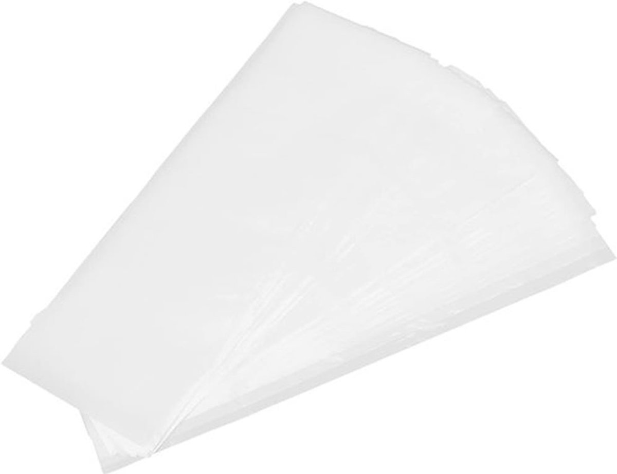 - Haar Folies voor Markering - Meche Vellen - Professioneel - Herbruikbaar - Haarverf Papier - Haar Markering Strips - 100 Stuks - Scheidingsblad - Geschikt voor alle Haartypen - Wit