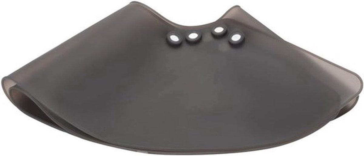 - Professionele Knipkraag - Kapperaccessoires - Zwart - Magnetisch - Siliconen - Nekbeschermer - Geschikt voor Alle Maten - Haarverf Salon Kappers Garderobe Accessoire.