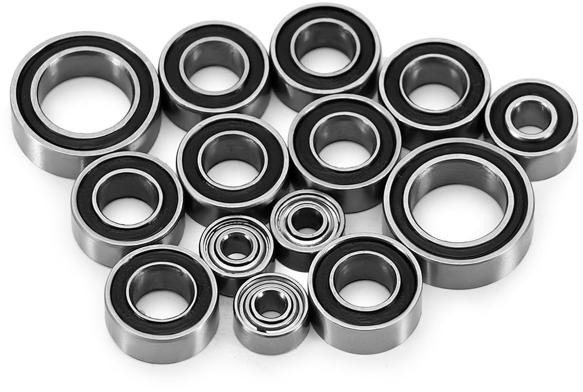 Solidchoice - RVS Lager Kit voor 1/24 Buggy en 1/28 Micro-T