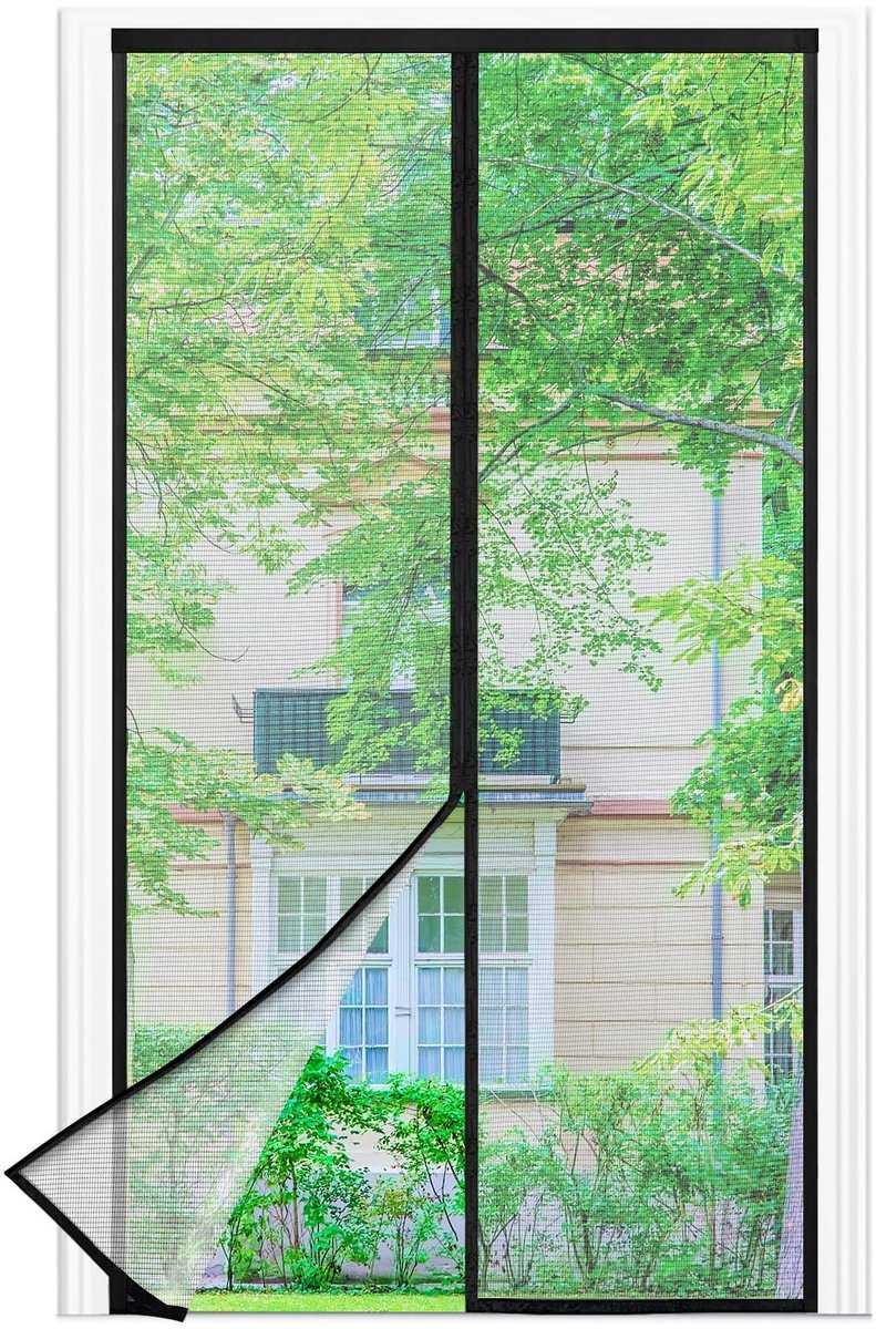Solidchoice - Magnetisch Vliegenraam voor Deur 110 x 230 cm