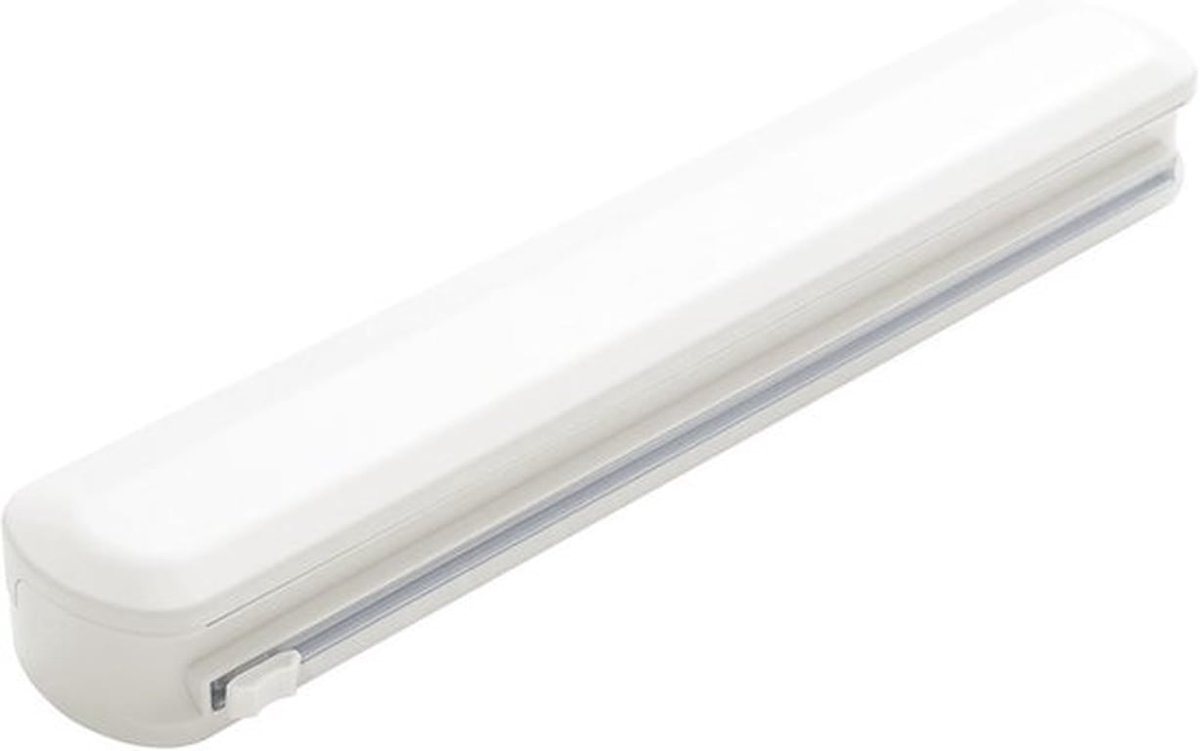 Foliedispenser magnetisch vershoudfolie snijder met schuifcutter - bakpapier - aluminiumfolie - 37 x 65 cm