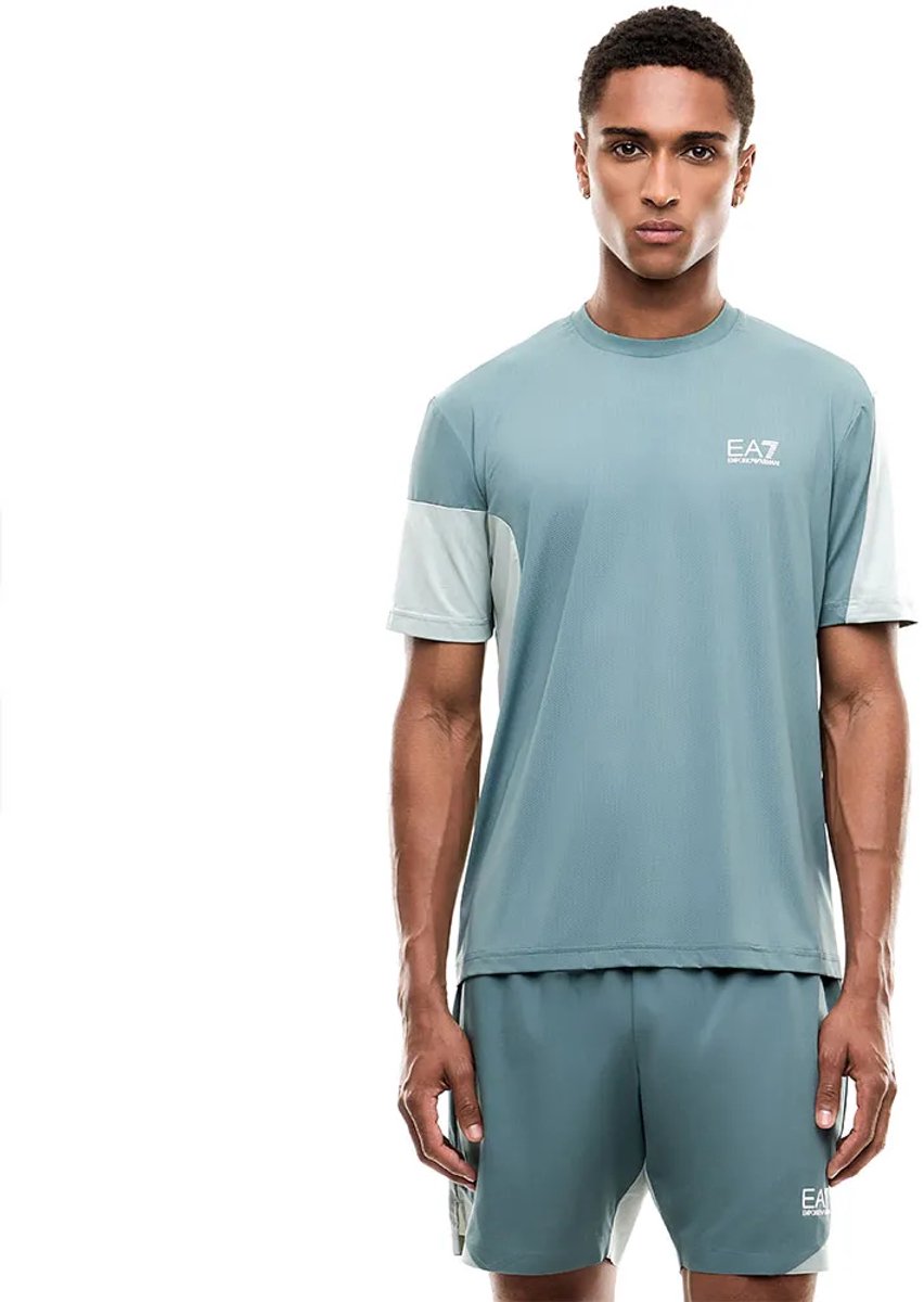 Ea7 Emporio Armani 7m002492_af13689 T-shirt Met Korte Mouwen Groen M Man