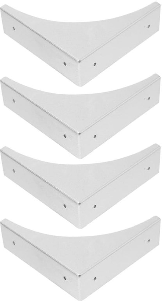 Hoekbescherming Schokbestendig - Hoekbeschermers Tafel - Hoekbeschermers Baby - Meubelhoekbeschermer - Metaal - Bronzen Kleur