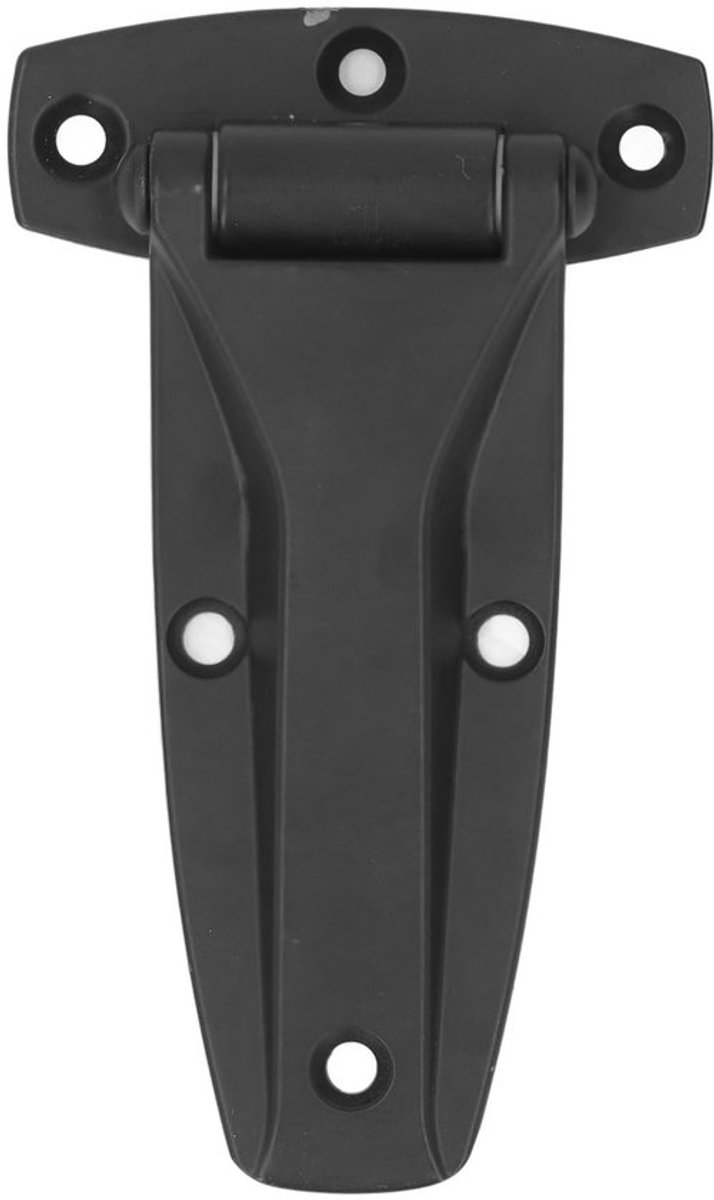T-scharnier Zinklegering - T-vormige Scharnieren - Zachte Sluiting - Garage/Schuurdeur - Vrachtwagen Aanhanger - 8,2 x 14 cm