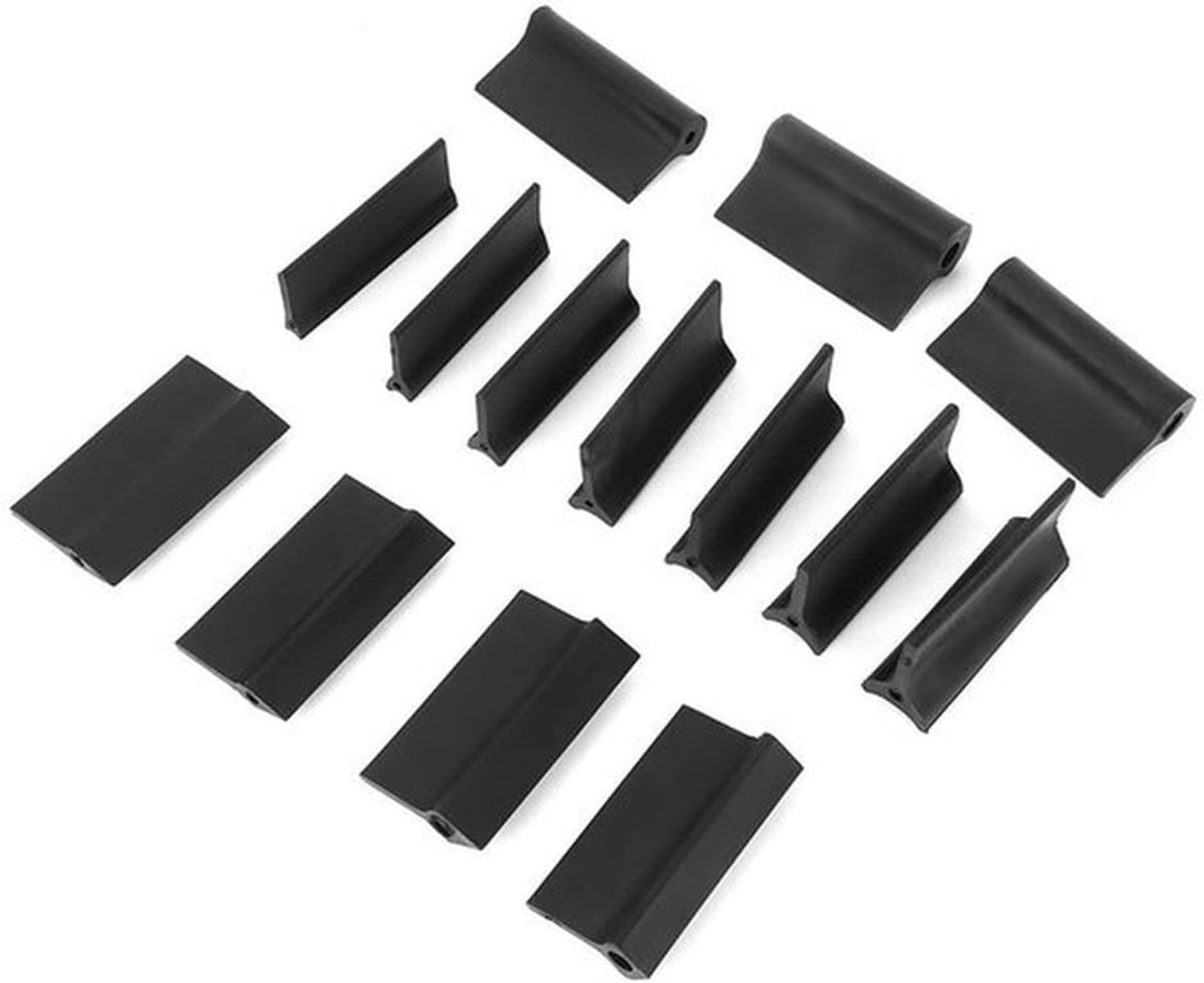 Schuurblok 14-delige set - Rubber - Schuurpapier - Polijstpad - Flexibel - Eenvoudig te gebruiken - Schuurgereedschap