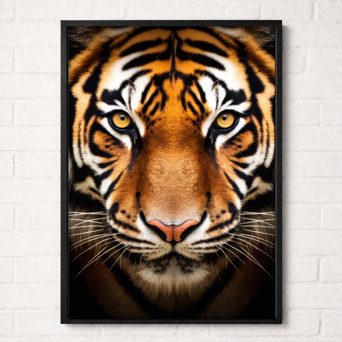 Tijger Poster - Wildlife Portrait Collection - Dieren Posters - A1+ 61 x 91,5 cm