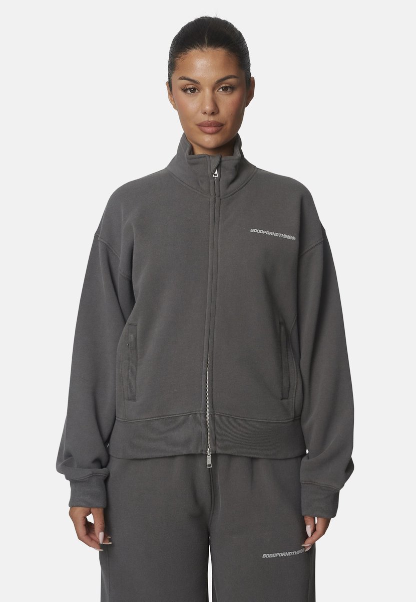 Good For Nothing - Outdoortrui - Katoen - Vrouwen - Maat XL - grijs