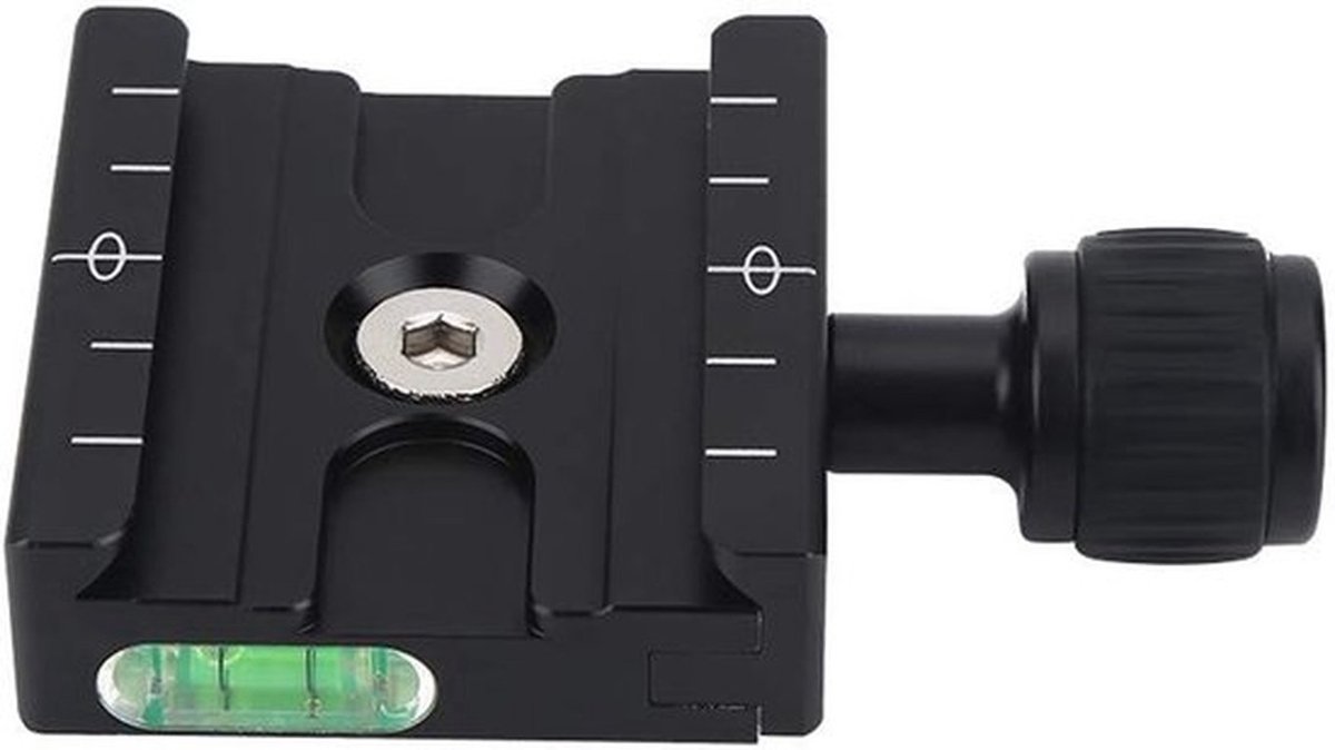 Arca Swiss Snelkoppelingsplaat - Statiefklem - Robuuste metalen constructie - Compact formaat - Geschikt voor Benro statieven - Pr...