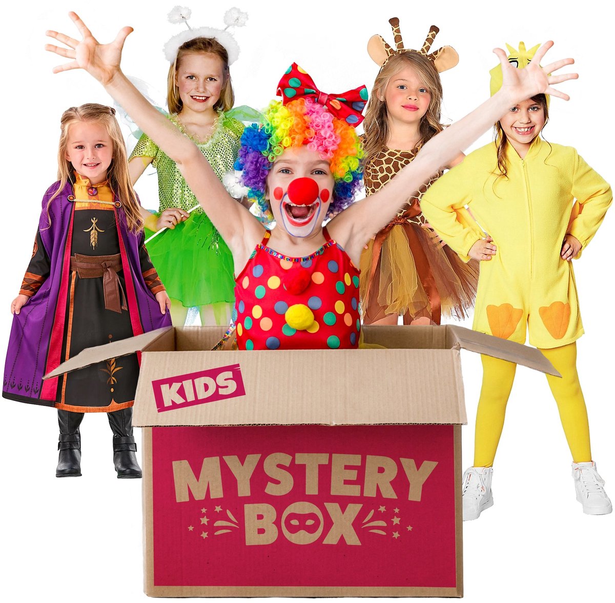 Mystery Box - 3 kostuums voor meisjes
