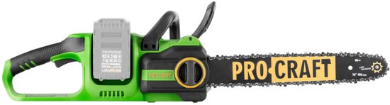 Procraft PCA42/2 accukettingzaag 40 V (2x 20 V) 406 mm borstelloos solo - zonder accu, zonder oplader van Procraft — afbeelding 4