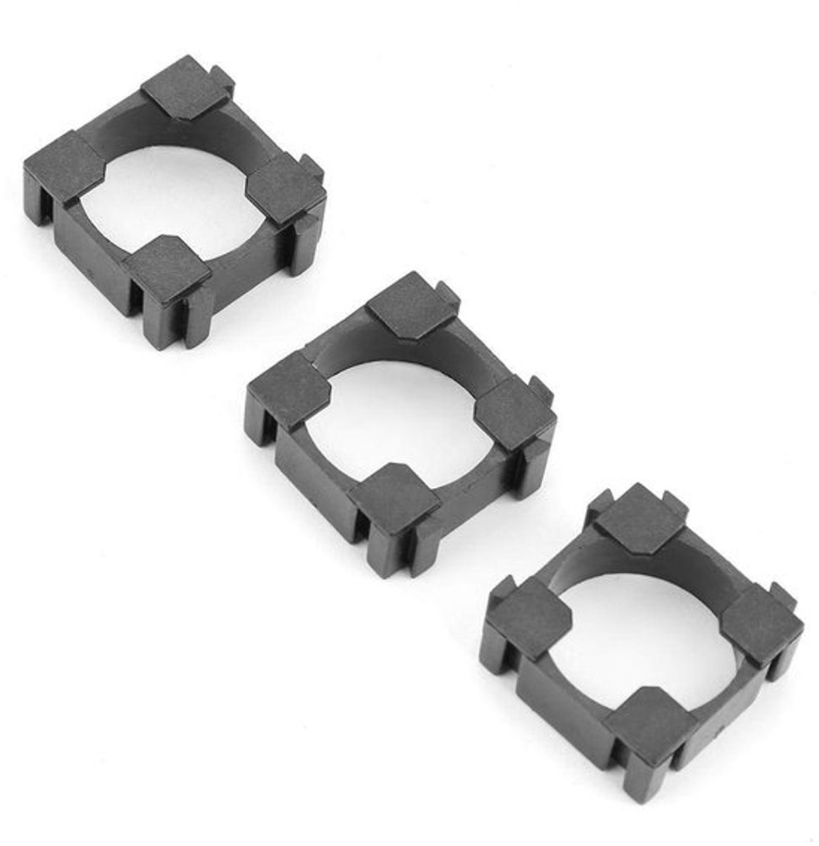 Lithium-ion batterijhouder - 100 stuks - Voor opslag