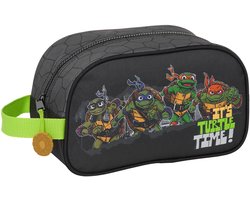 Teenage Mutant Ninja Turtles Toilettas, Turtle Time - 26 x 15 x 12,5 cm - Polyester