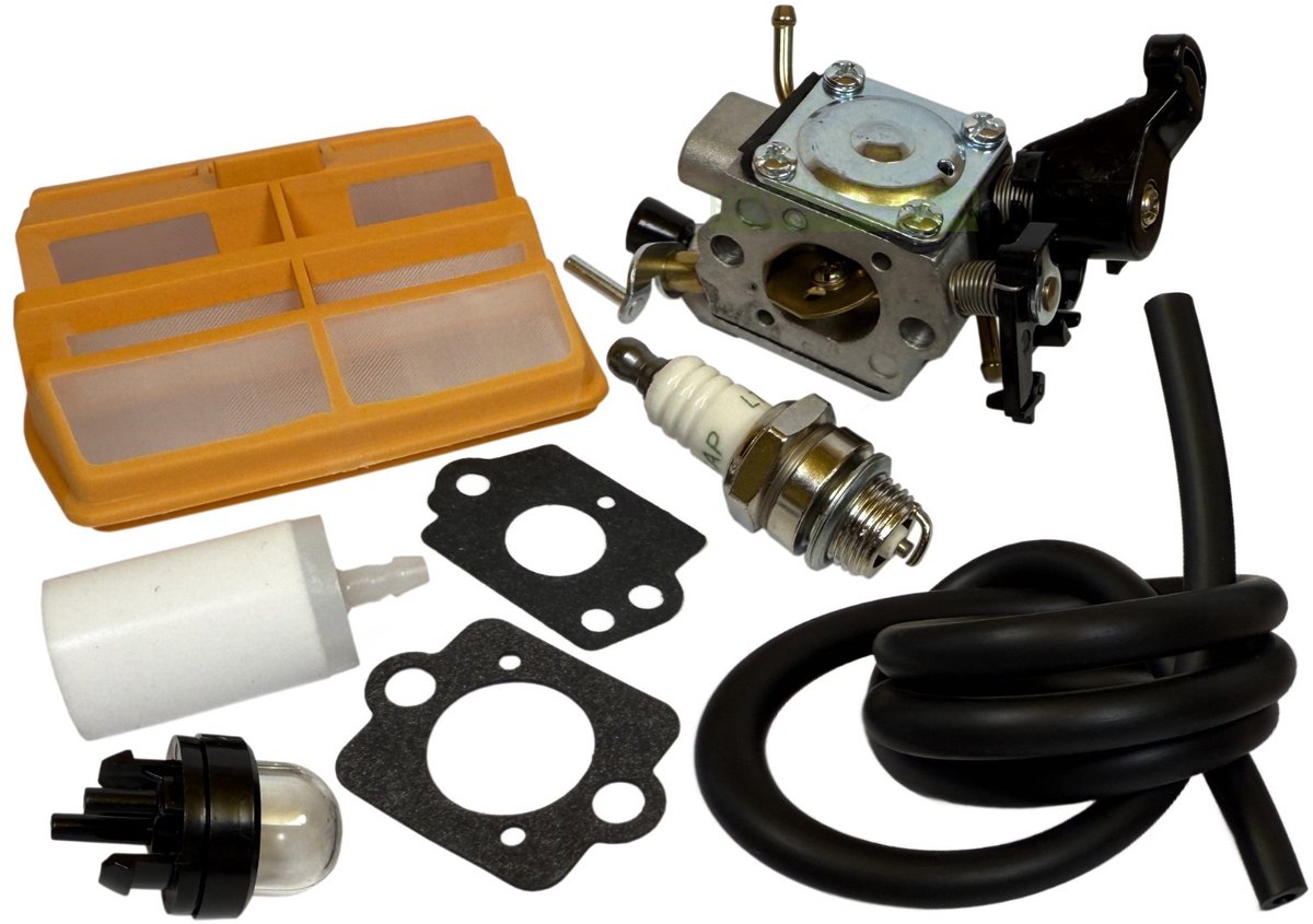 Carburateurset voor McCulloch CS450 / 506450401 C1MEL37B 5440808-01 kettingzaag