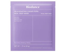 BIODANCE- REJUVENATING CAVIAR PDRN REAL DEEP MASK 1 stuks