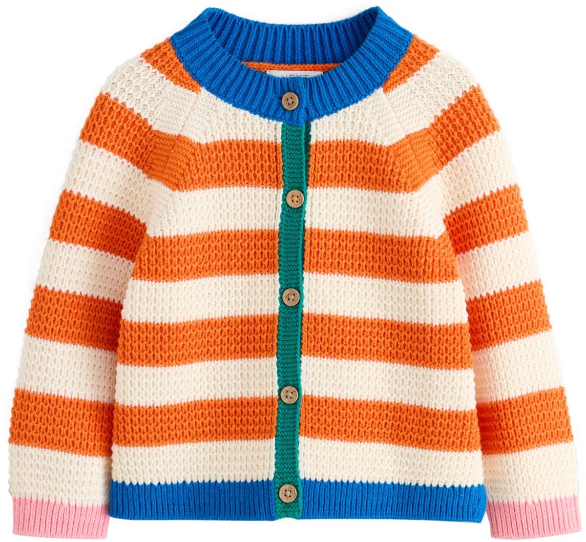 Next - Meisjes - Gestreept vest - Oranje