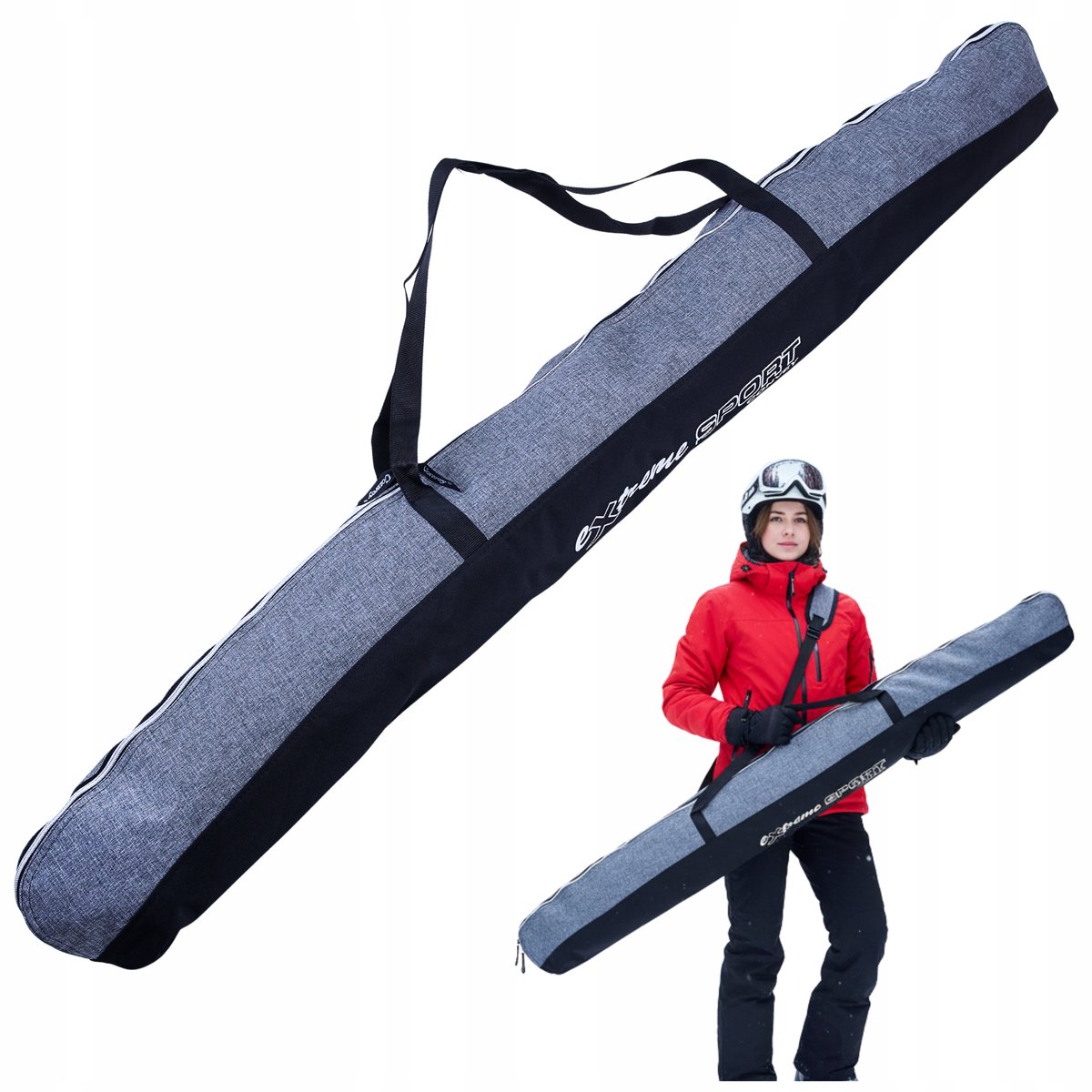Convey Skitas 170 cm - Praktische Skitas voor Ski's en Stokken
