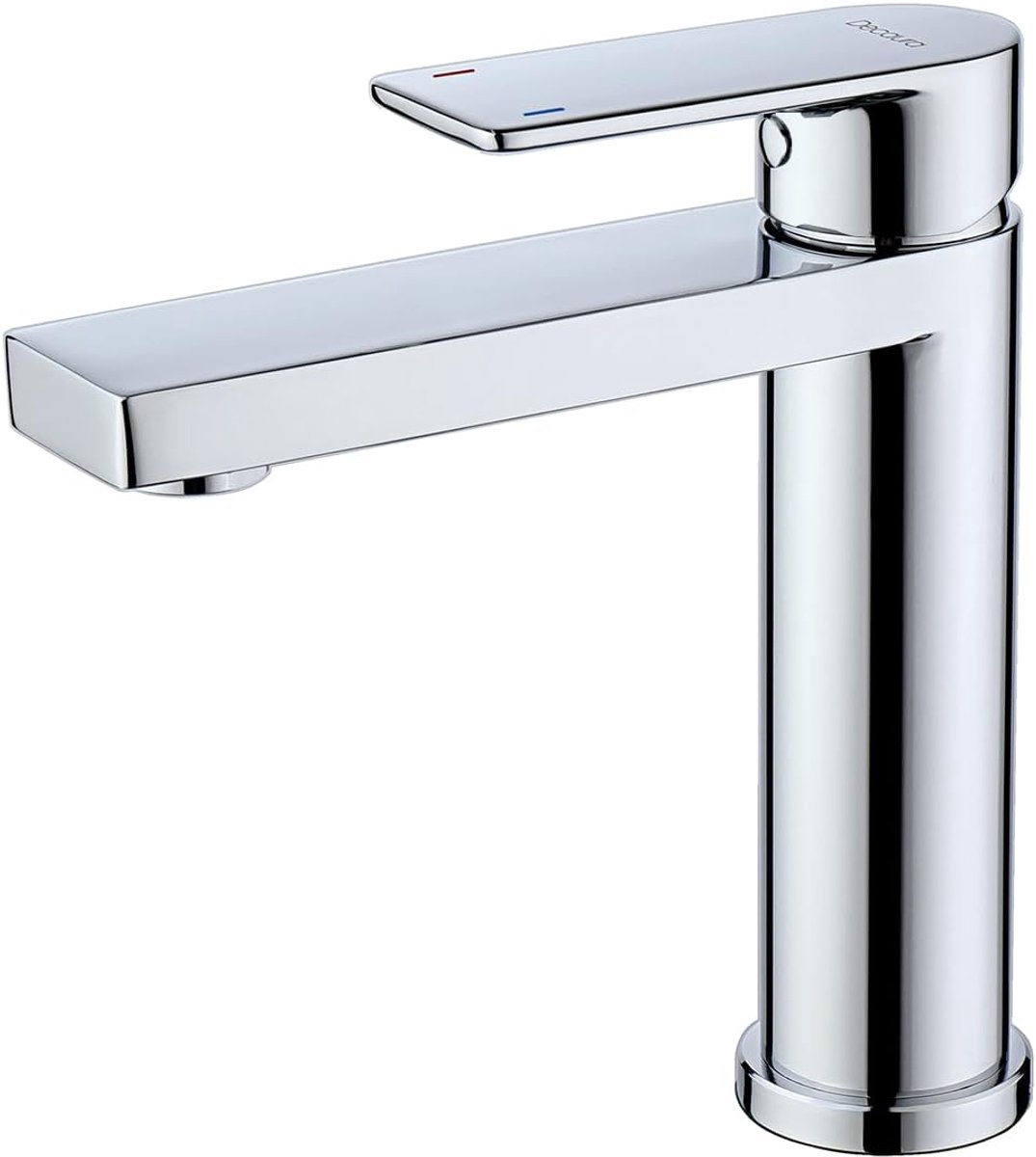 Badkraan chroom - moderne uitstraling - duurzame kwaliteit - perfect voor elke badkamer - ShopVlot